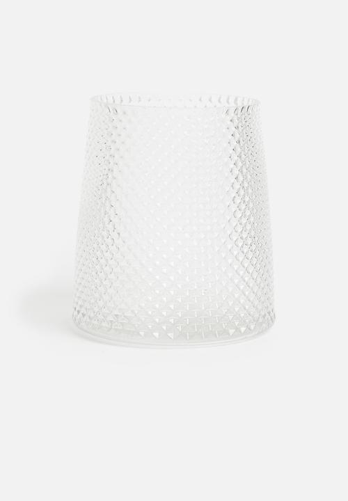 H&S - Jar vase - clear