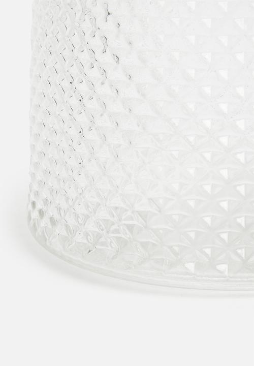 H&S - Jar vase - clear