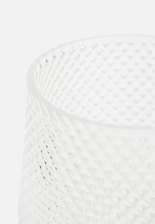 H&S - Jar vase - clear