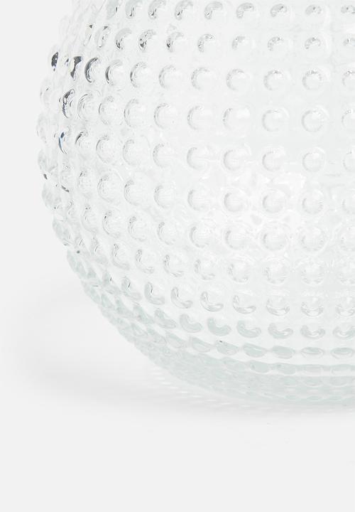 H&S - Ball vase - clear