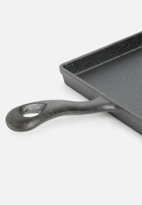 Excellent Houseware - Square tapas dish- cast iron