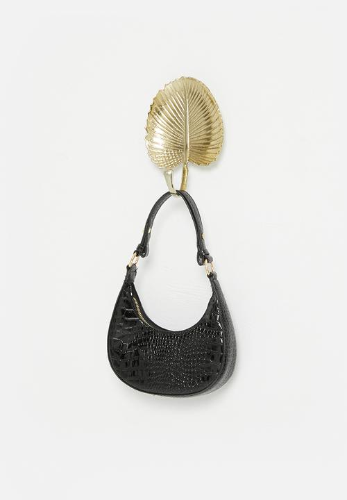 H&S - Hazel leaf hook - gold