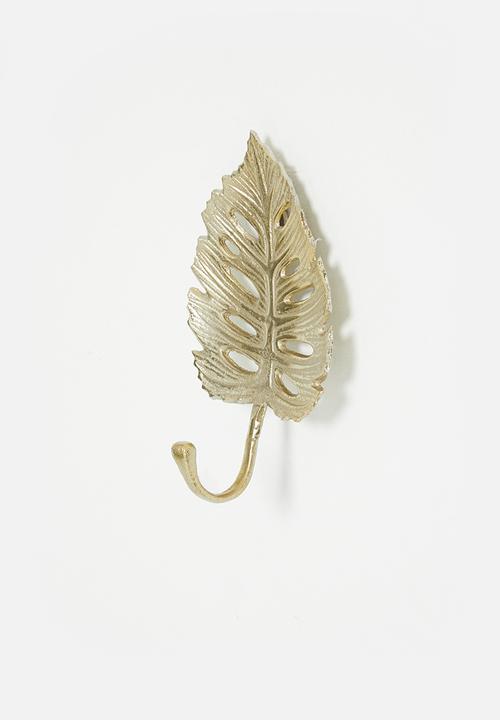 H&S - Monstera leaf hook - gold