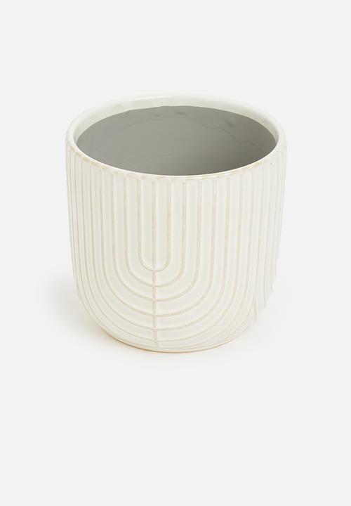 H&S - Flowerpot - cement