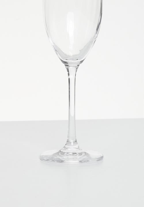 Excellent Houseware - Crystalline champagne set of 2 - clear