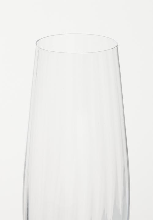 Excellent Houseware - Crystalline champagne set of 2 - clear