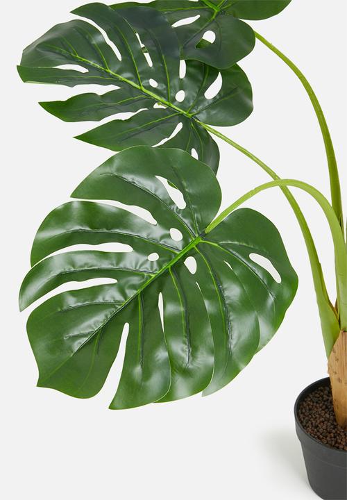H&S - Monstera artificial plant - green