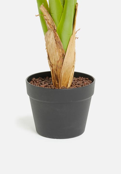 H&S - Artificial macho fern plant- green