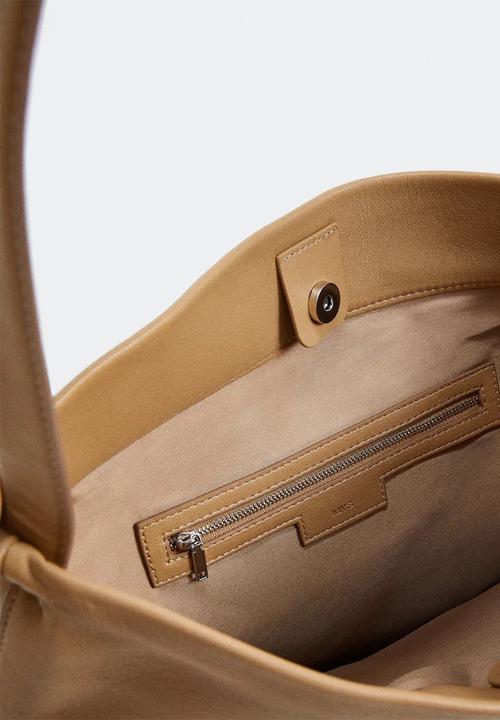 MANGO - Bagg rita - medium brown