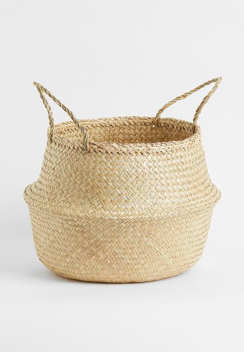 H&M - Large folding basket - beige