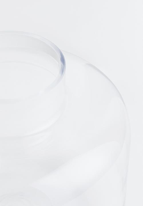 H&M - Large glass vase - transparent