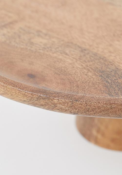 H&M - Mango wood cake stand - brownDNU