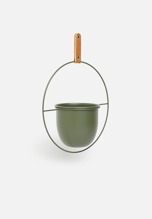 H&S - Flowerpot- green