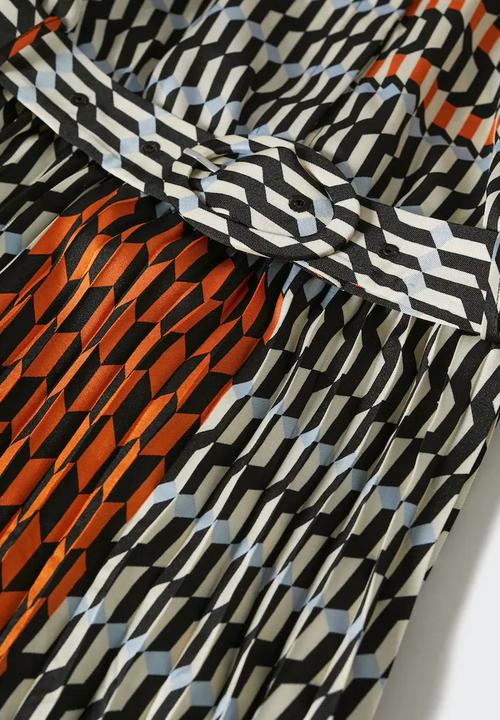 MANGO - Dress westy - orange