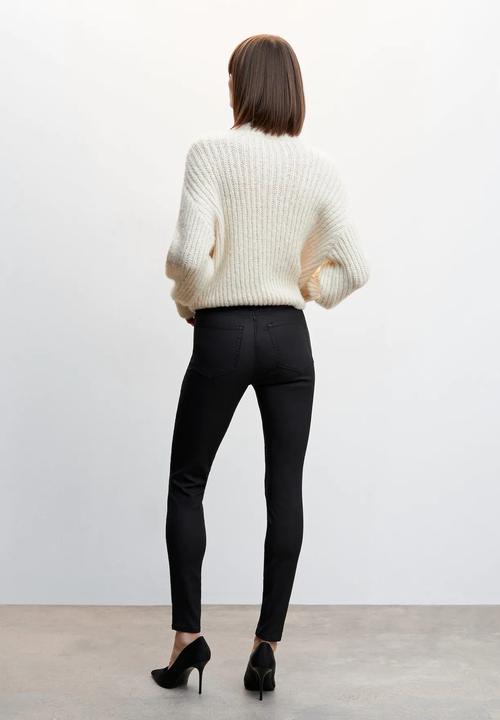 MANGO - Jeans anne - black