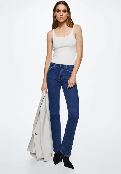 MANGO - Jeans philippa - open blue