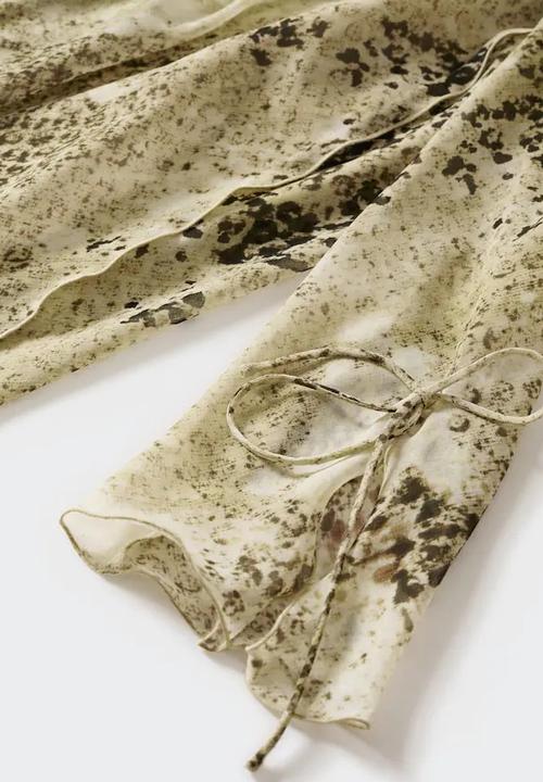 MANGO - Dress skin - light beige