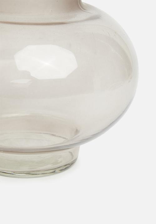 H&S - Bulbous vase - grey