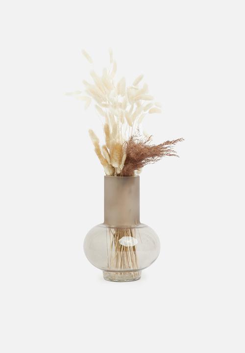 H&S - Bulbous vase - grey
