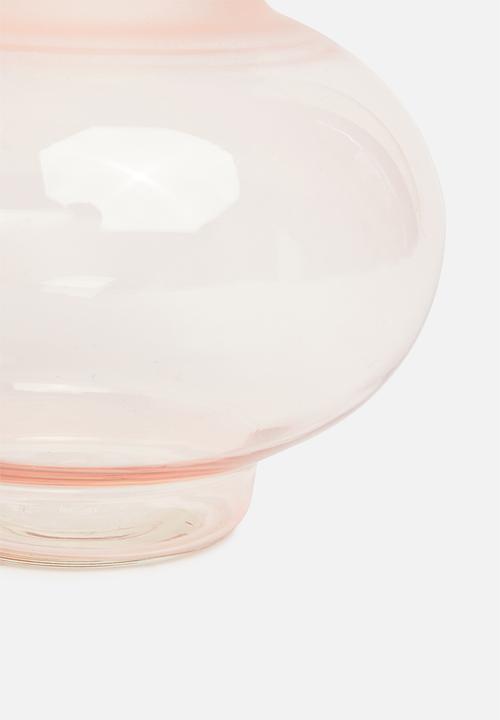 H&S - Bulbous vase - pink