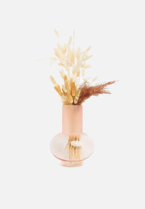 H&S - Bulbous vase - pink