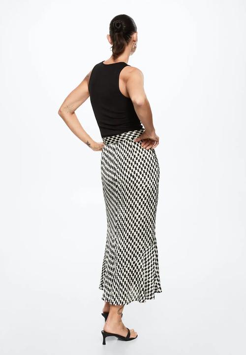 MANGO - Skirt sixty - black