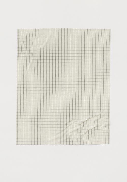 H&M - Linen-blend tablecloth - beige/multi