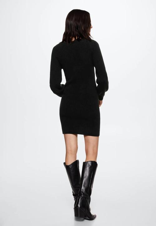 MANGO - Dress jolene - black