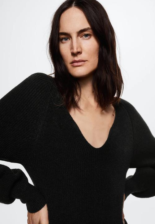 MANGO - Dress jolene - black