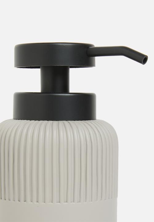 Sixth Floor - Luca concrete soap dispenser - grey