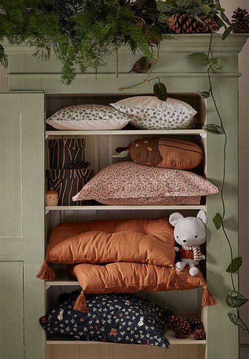 H&M - Patterned single duvet cover set - multi/pink