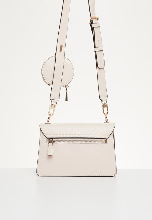 GUESS - Alexie crossbody flap - pale rose