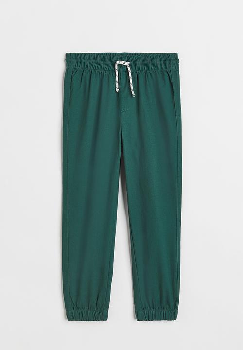 H&M - Relaxed fit joggers - dark green