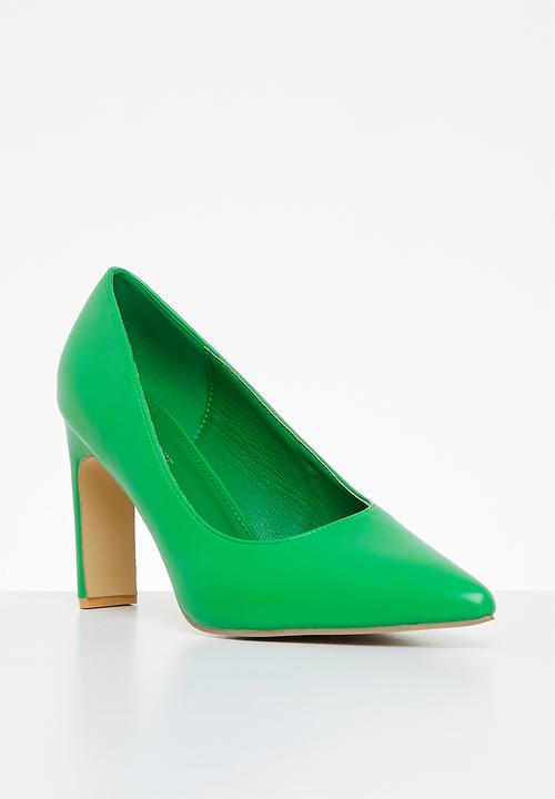 Superbalist - Annie court heel - green