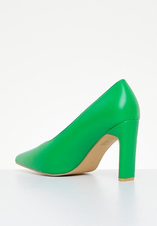 Superbalist - Annie court heel - green