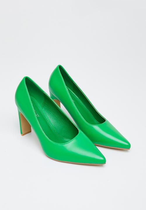 Superbalist - Annie court heel - green