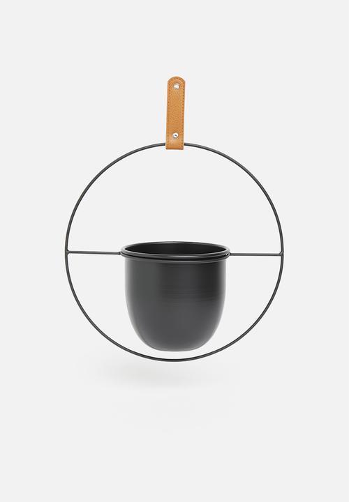 H&S - Flowerpot- black