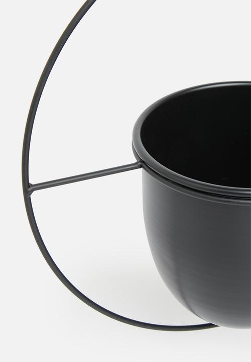 H&S - Flowerpot- black