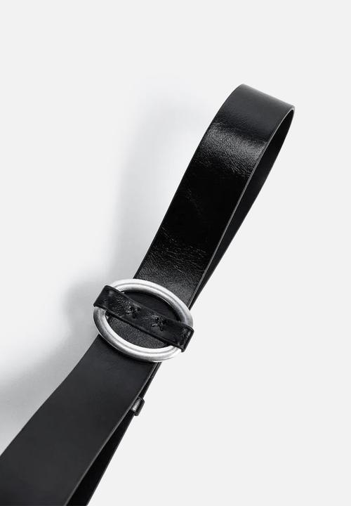 MANGO - Belt heura - black