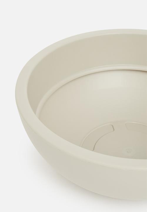 H&S - Samoa Flowerpot- taupe