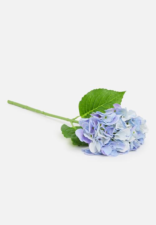 Silk By Design - Hydrangea single stem - blue