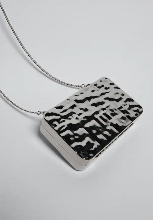 MANGO - Bag perfu - silver