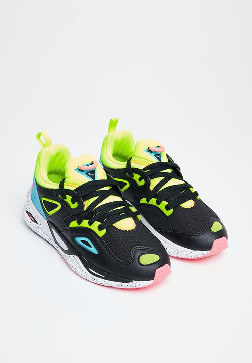 PUMA - Trc blaze galaxy2 jr - puma black/lime squeeze