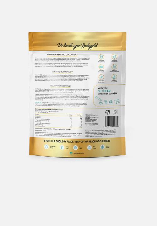 Motherkind - Body Gold Single Serving Sachets - 15g