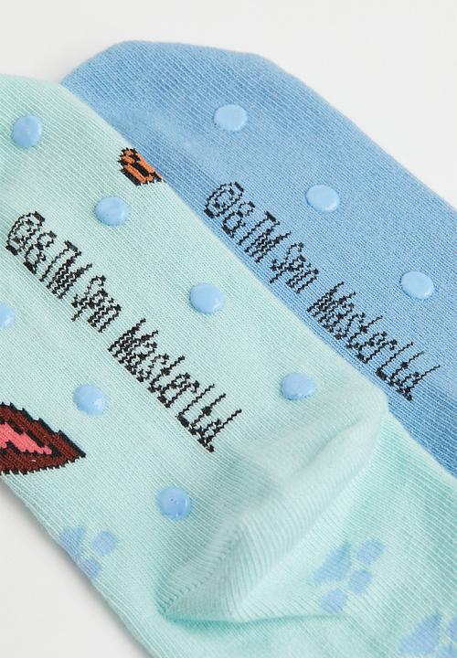 H&M - 5 Pack anti-slip socks - multi