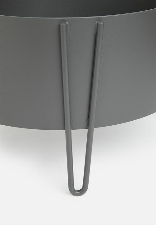 H&S - Valla Flower rack- matt grey