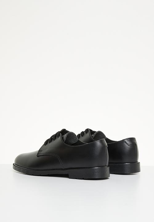 Softer - Teen boys school shoes - black