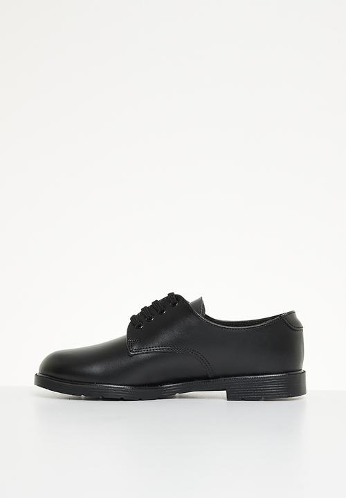 Softer - Teen boys school shoes - black