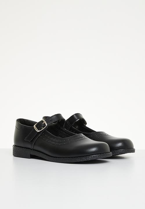 Softer - Girls school shoes - black