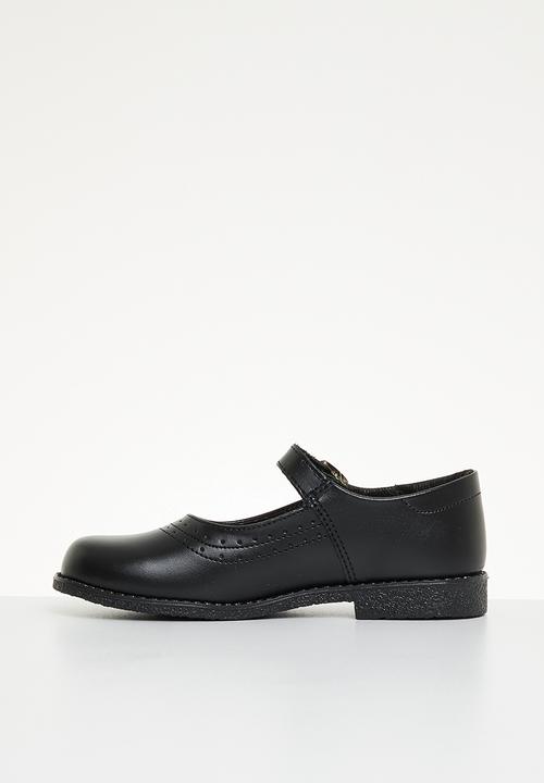 Softer - Girls school shoes - black